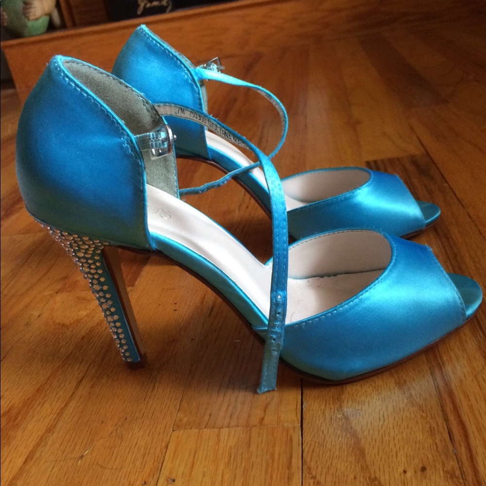 “Rena” Crystal embellished sandal by Touch UPS